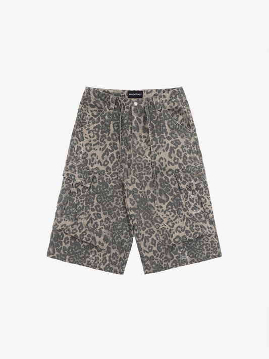 Leopard Cargo Croppants