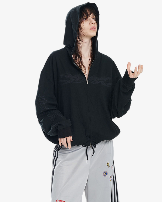 Year of the Snake Hooded Zip Jacket