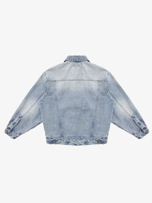 Faded 80s Denim Jacket