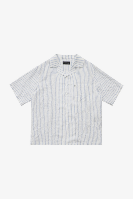 Waves in Linen Vacation Shirt