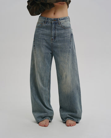 Yota Wide-Leg 80s Jeans