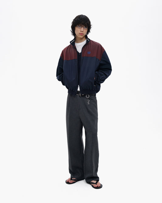 Heritage Contrast-Panel Sports Jacket
