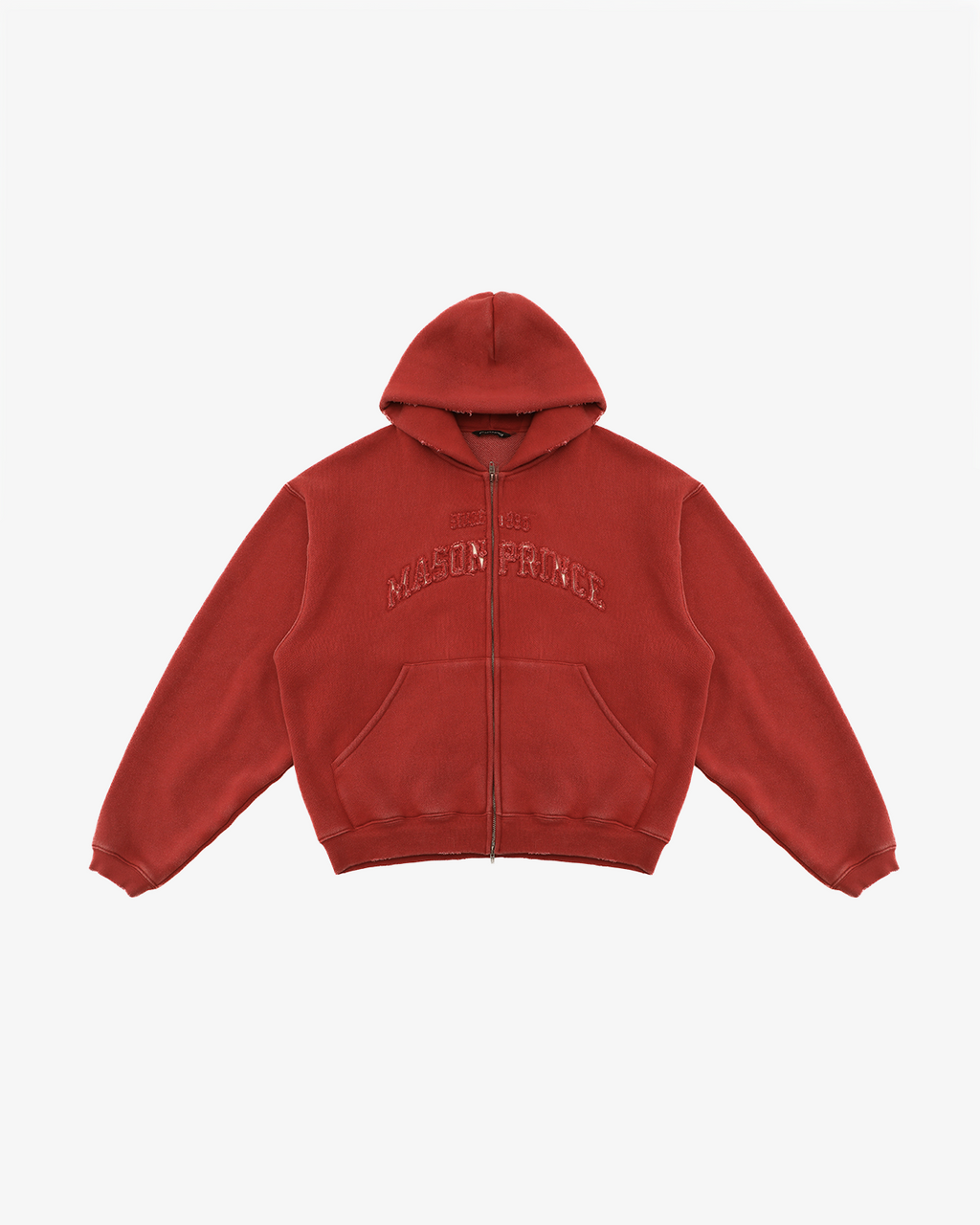 Yanze Washed Zip Hoodie