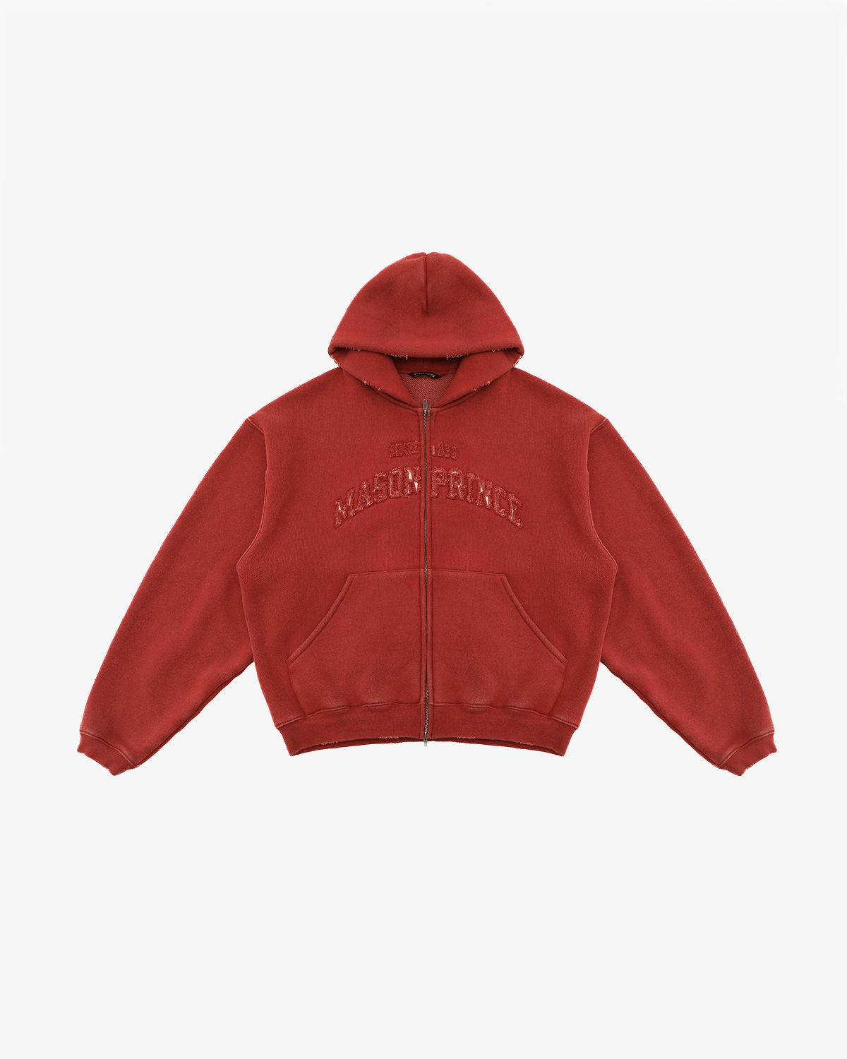 Yanze Washed Zip Hoodie