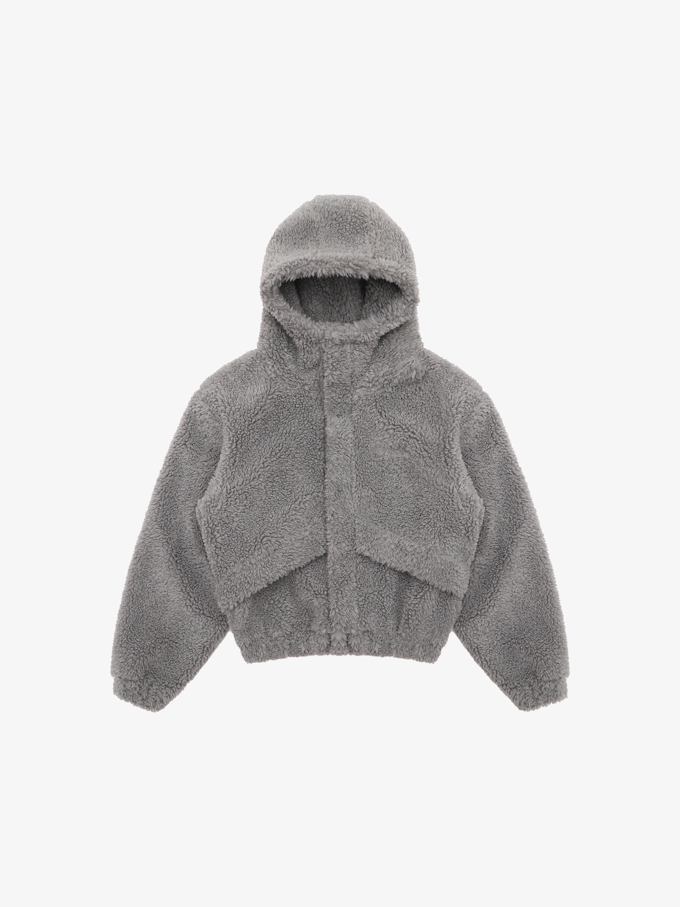 Large-Grain Wool Workwear Jacket