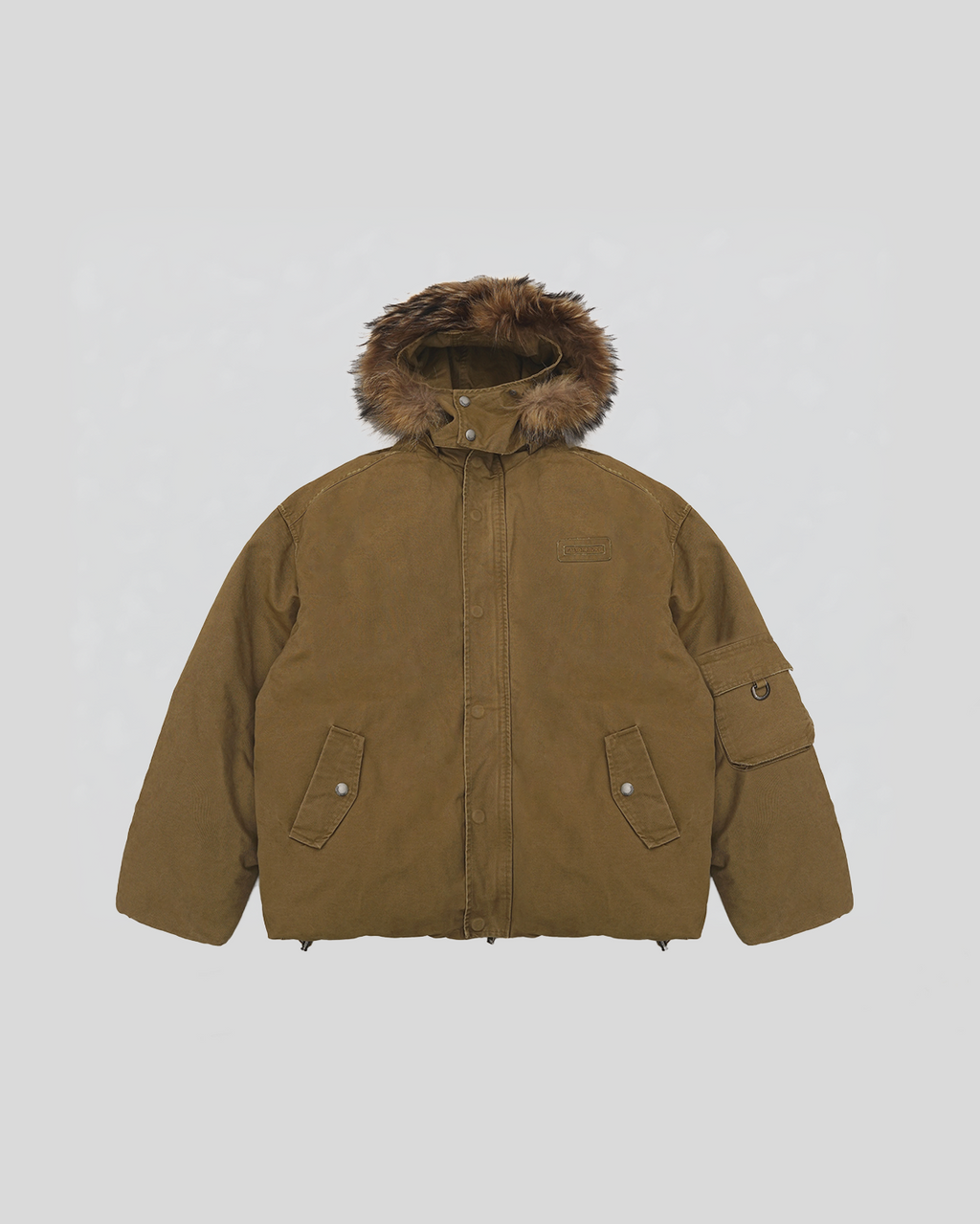 Vintage Fur Hood Parka