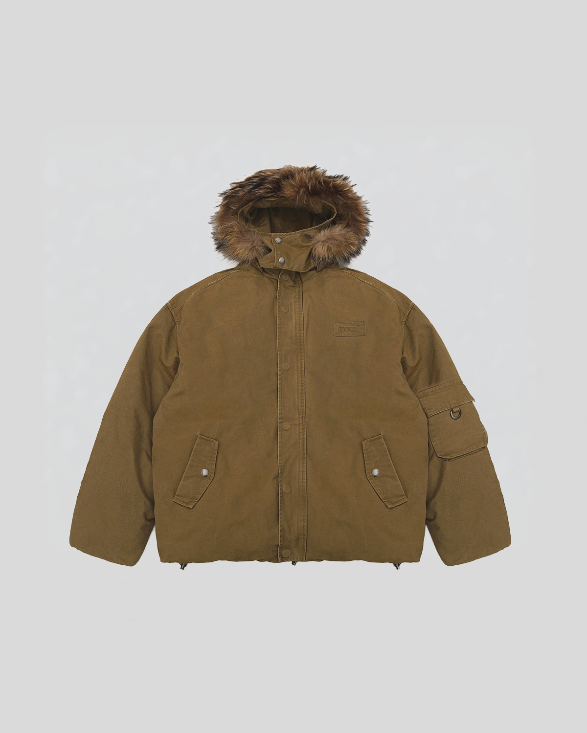 Vintage Fur Hood Parka