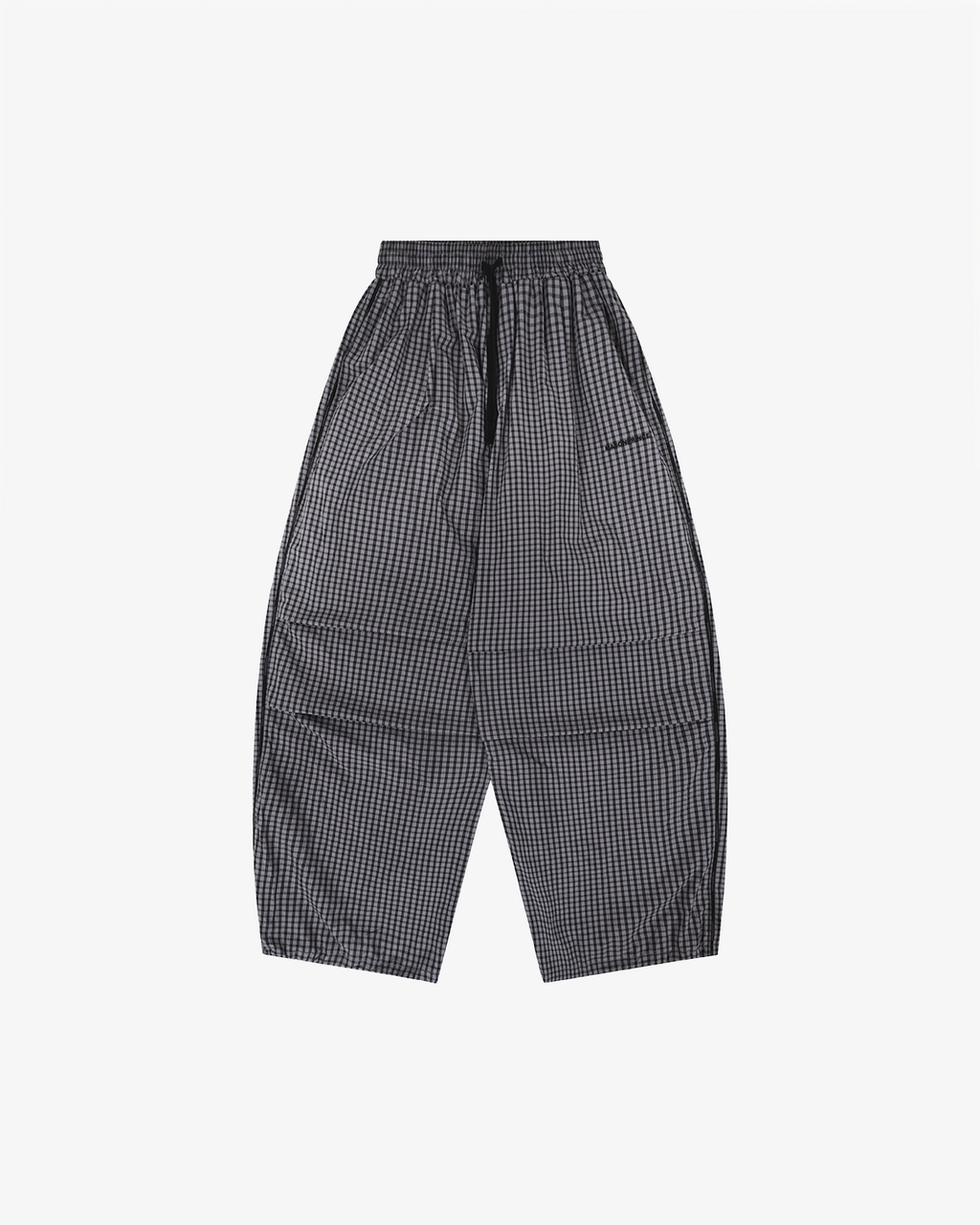 Checkered Relax Oversize Trackpants