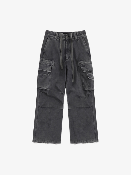 Detailed Riche Cargo Pants