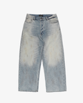 Multi-Process Smeared Dirty Jeans