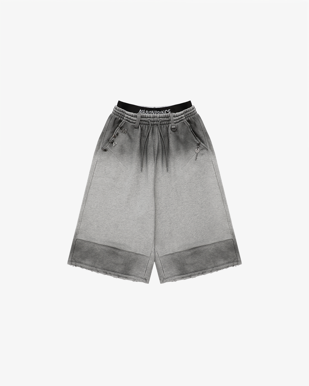 MP Washed Wide Cropped Sweat Shorts
