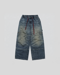 Globe Washed Wide Denim Pants