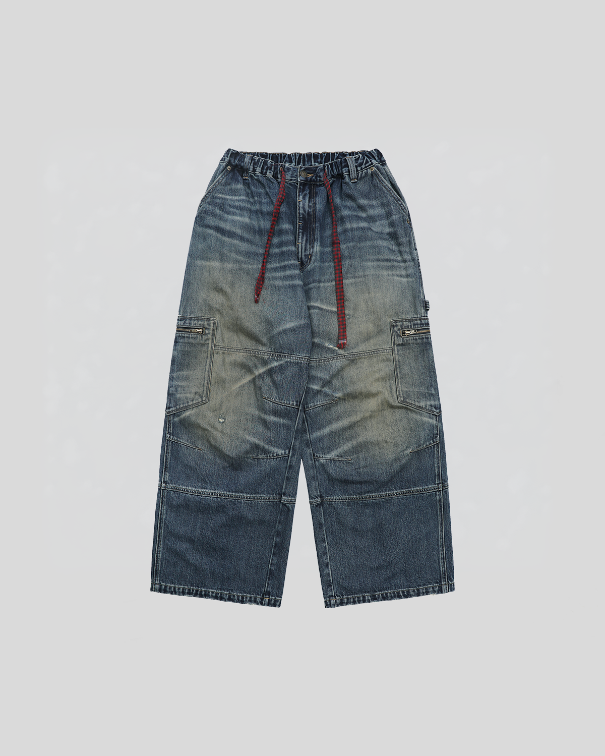 Globe Washed Wide Denim Pants