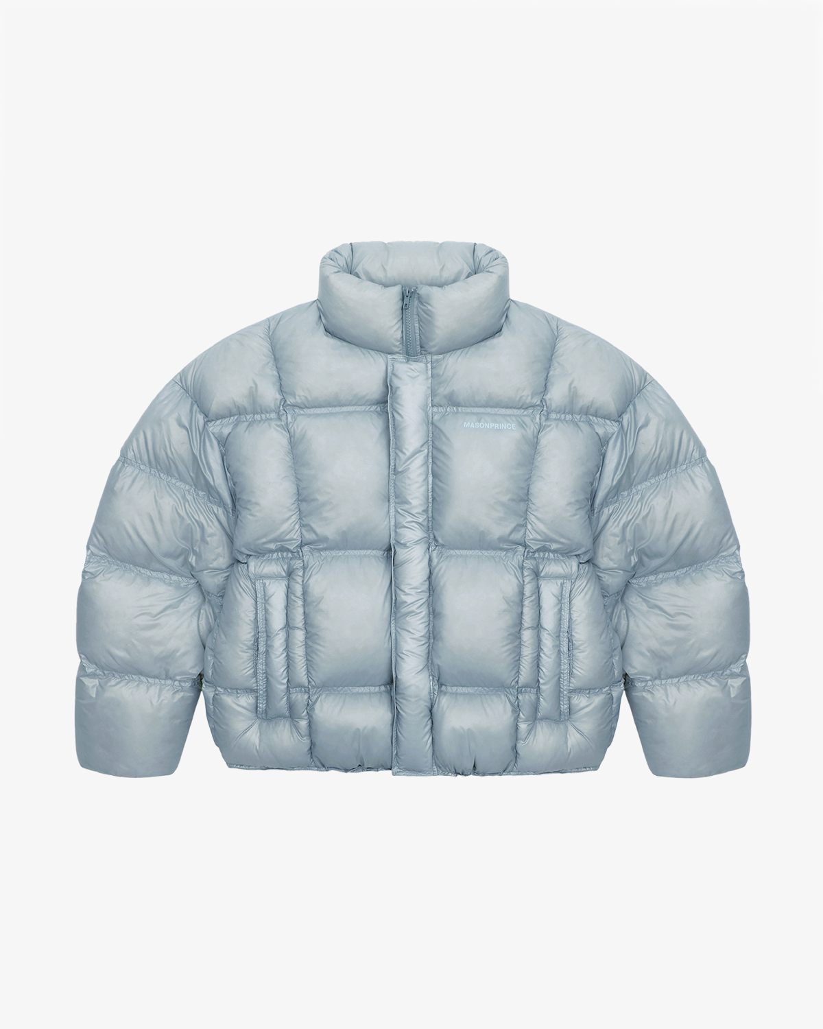 Reflective Logo Down Puffer Jacket