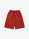 Loose Fit Nylon Bermuda Shorts
