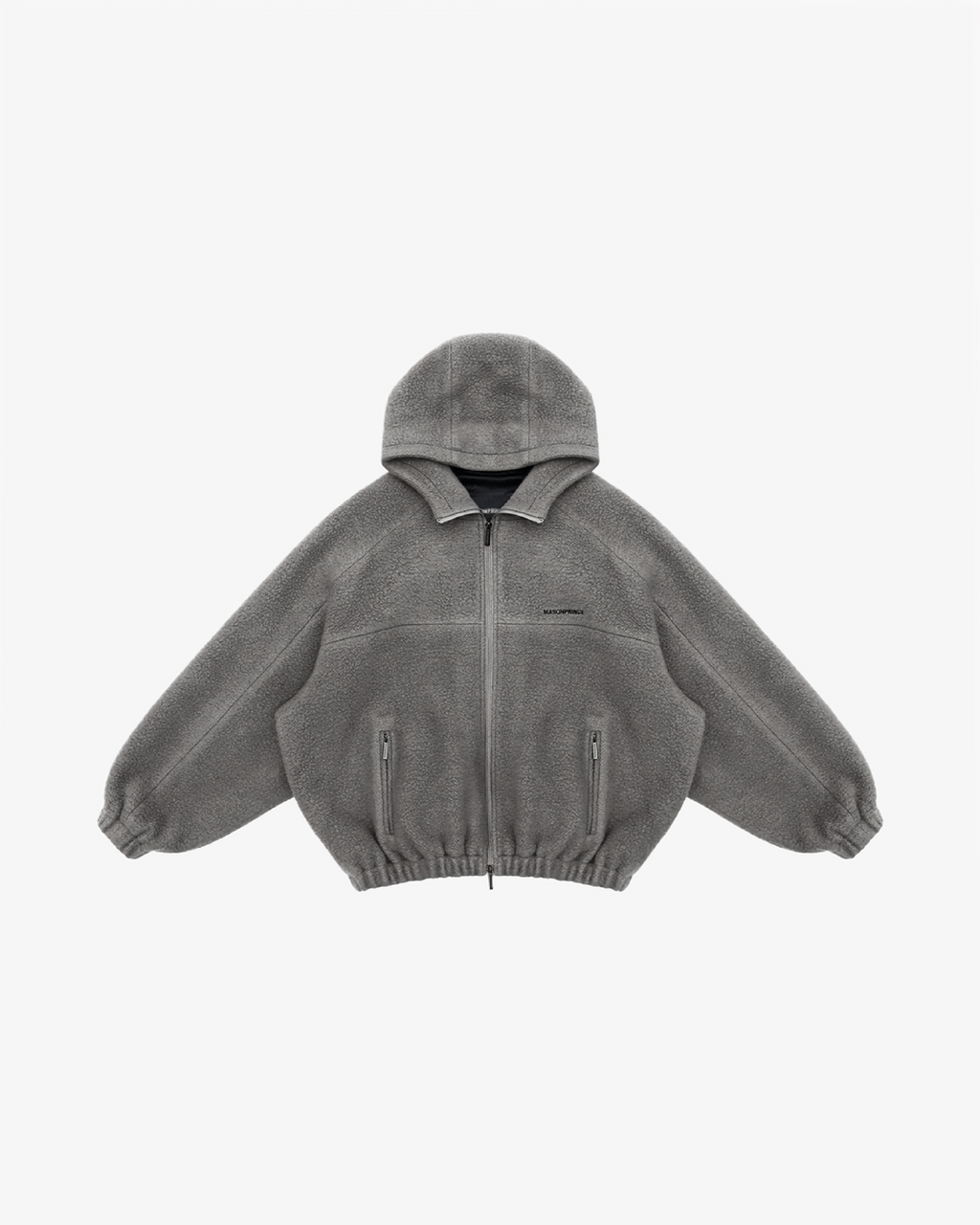 Anti-Static Sherpa Zip Hood Jacket