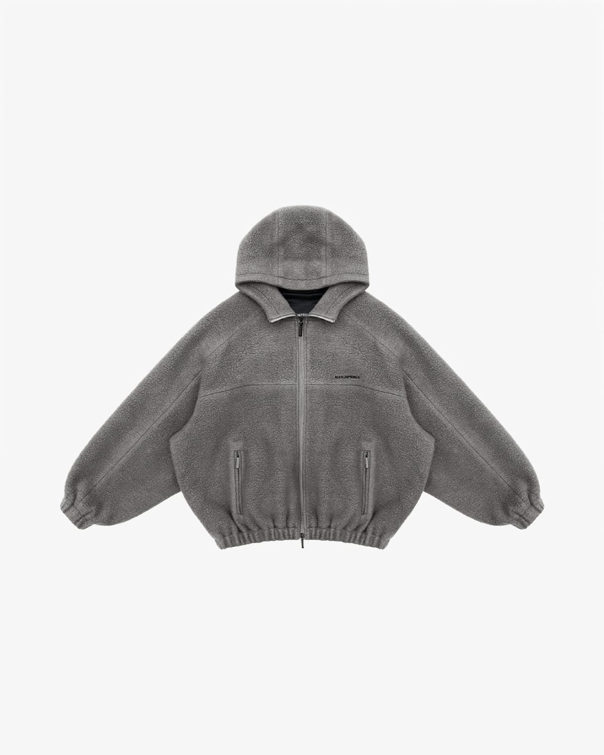 Anti-Static Sherpa Zip Hood Jacket