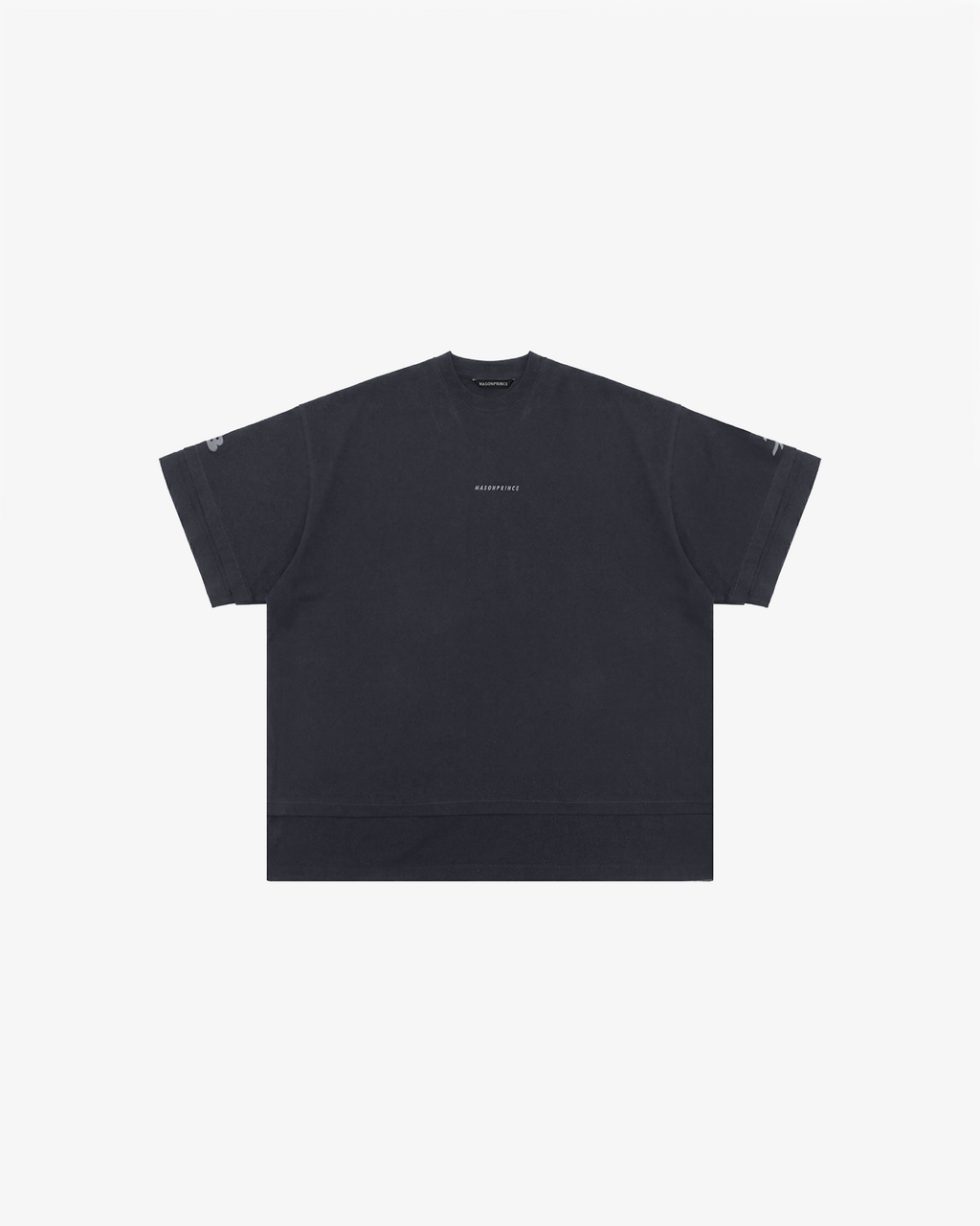 Layered Logo Embroidered Tee