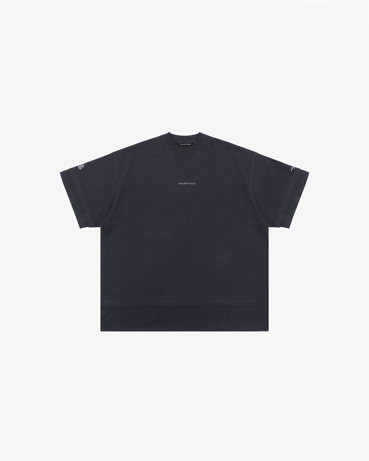 Layered Logo Embroidered Tee
