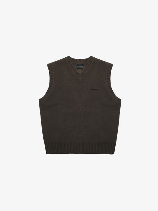 Winter Layered Wool V-Neck Vest