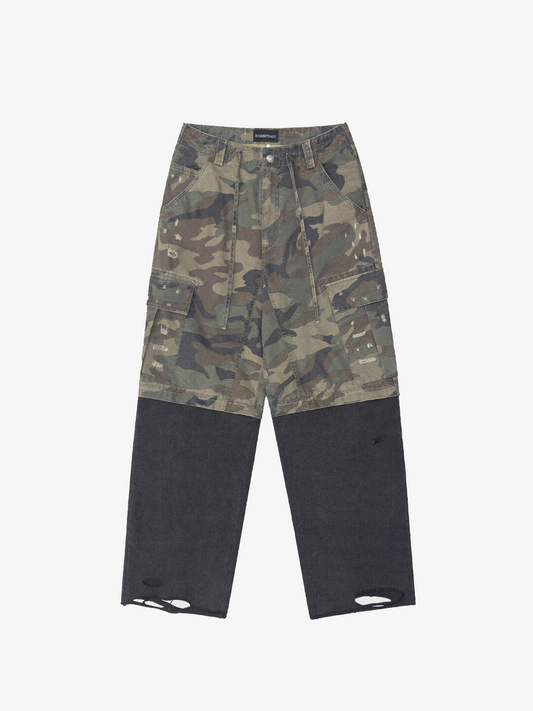 808 Modular Camo Knit Pants