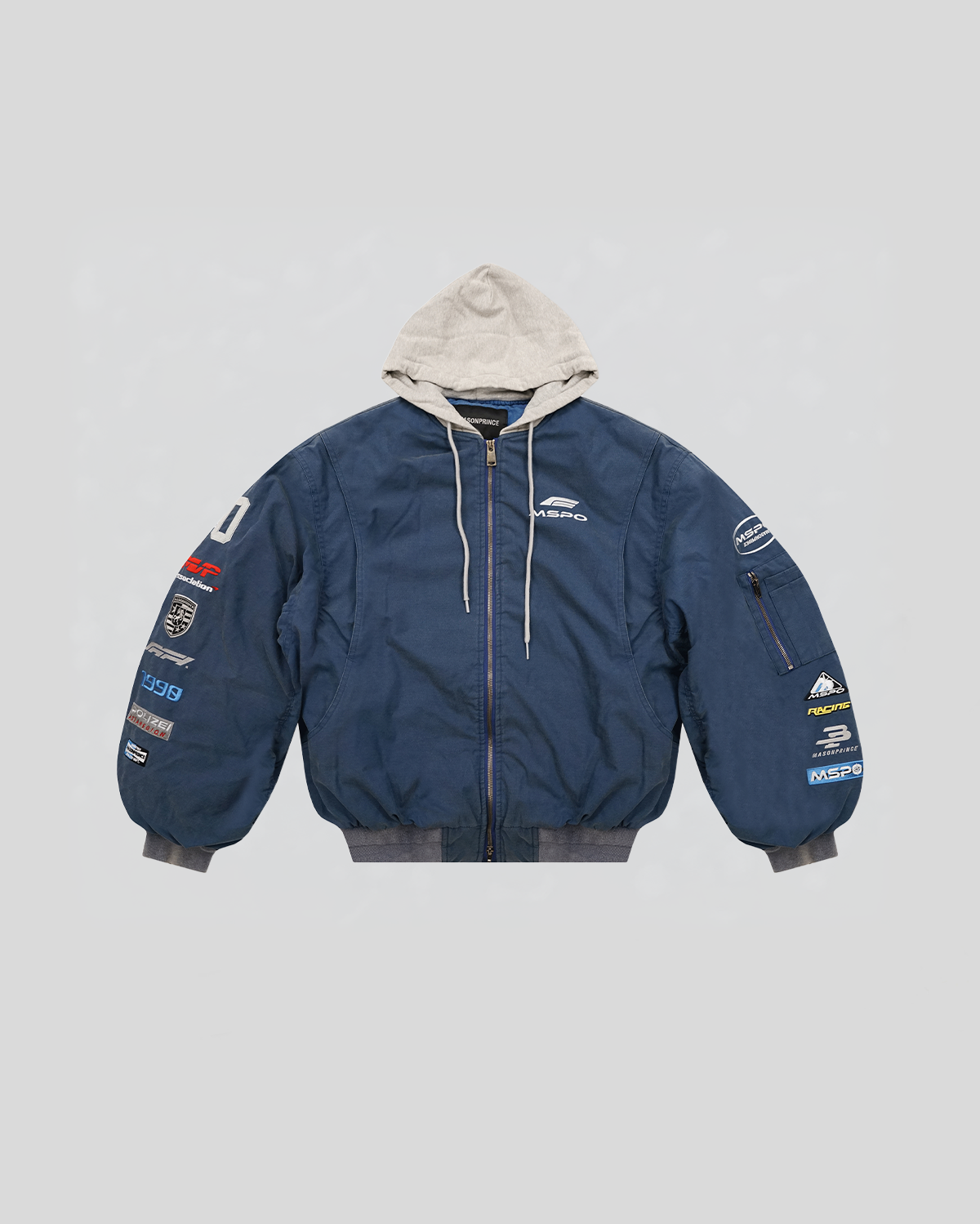Turbo Capsule Hooded Bomber Jacket