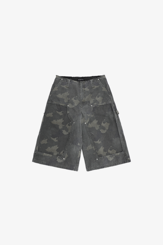 Dust Camo Wide Carpenter Pants