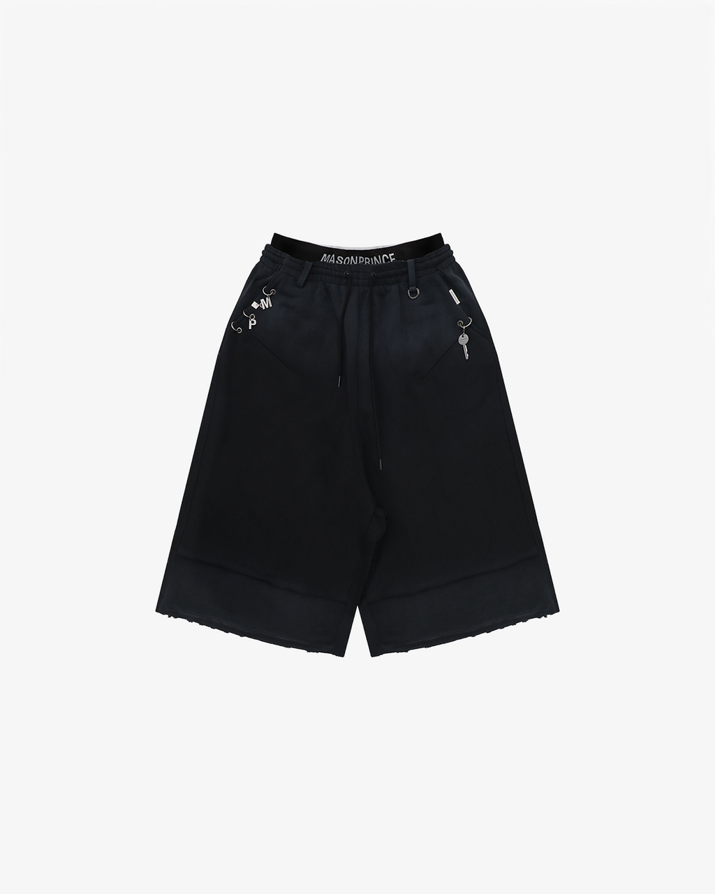 MP Washed Wide Cropped Sweat Shorts
