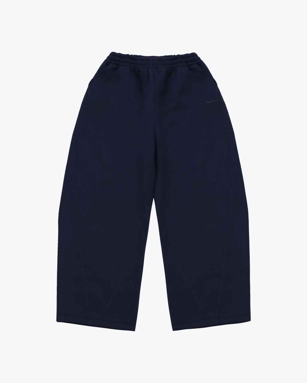 Oversized Navy Wide-Leg Sweatpants