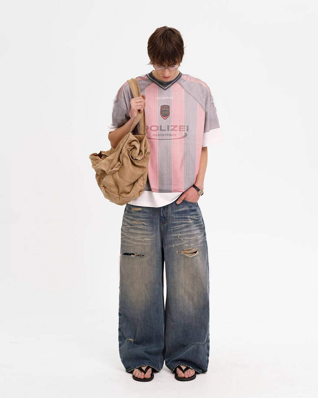 Allover Print Football Jersey