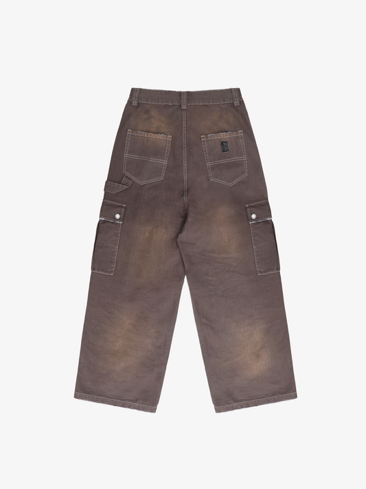 Washed Vintage Baloon Trousers