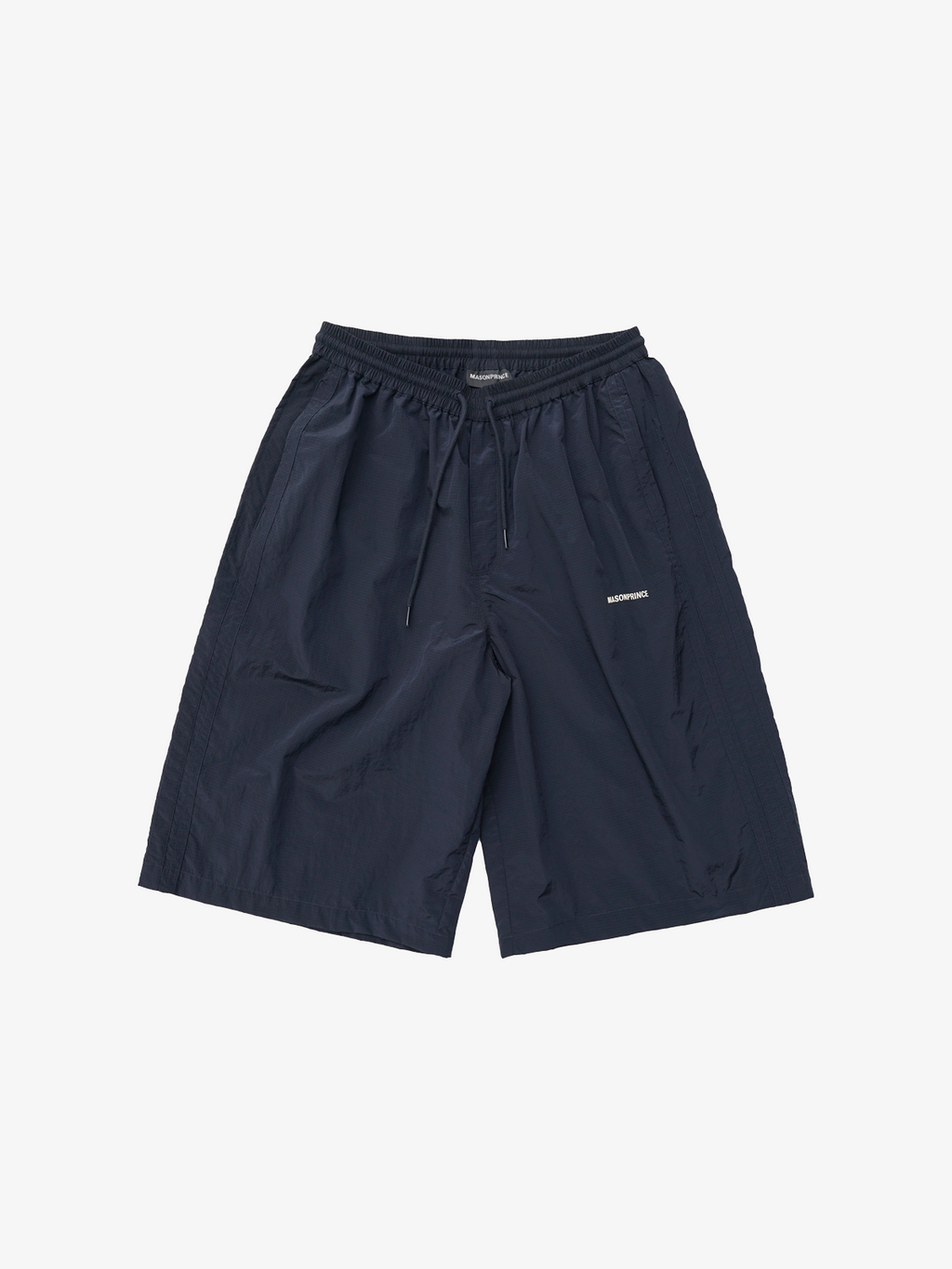 Loose Fit Nylon Bermuda Shorts
