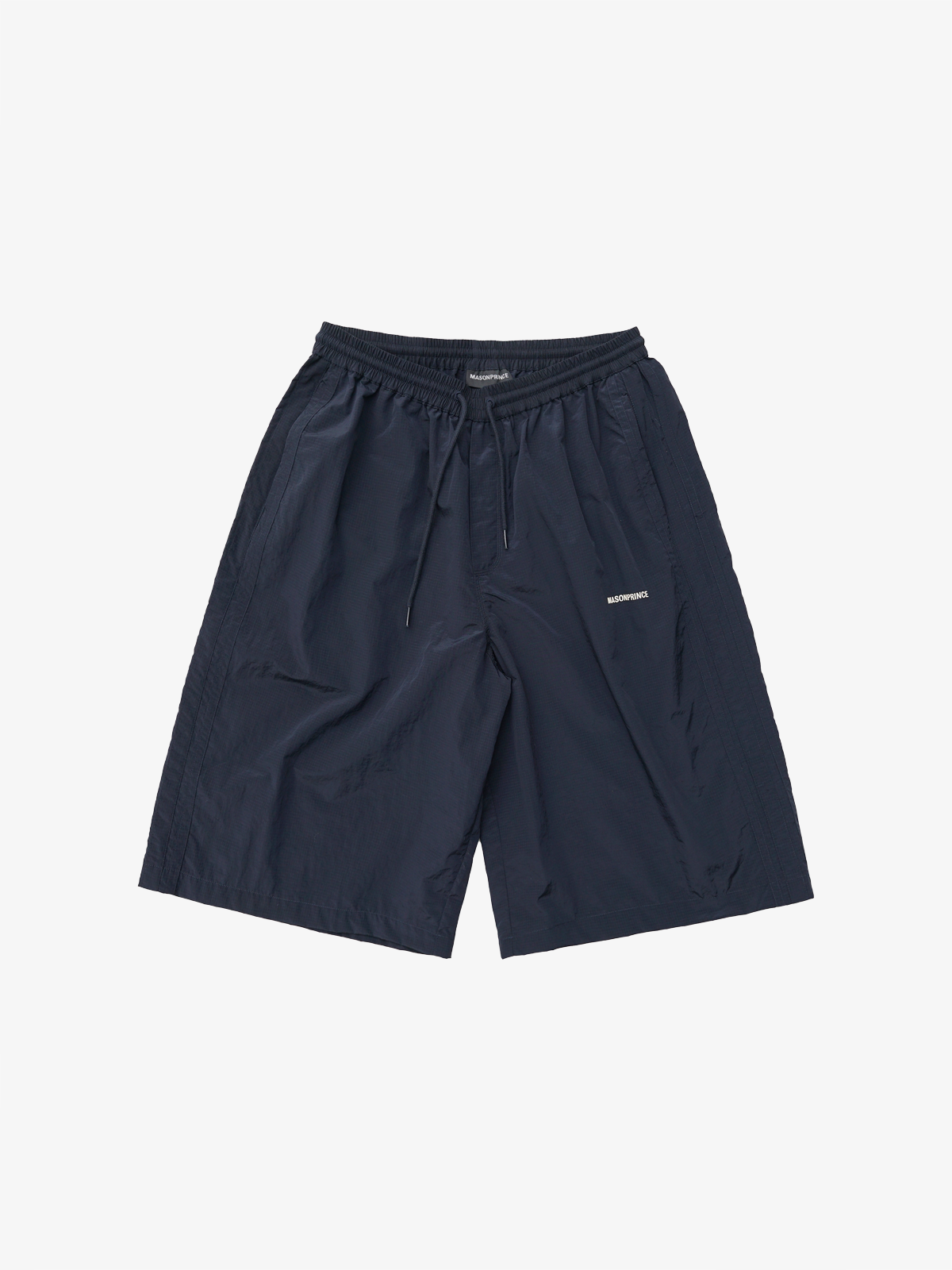 Loose Fit Nylon Bermuda Shorts