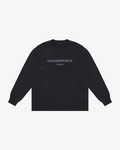 Blur Logo Washed Long Sleeve Tee
