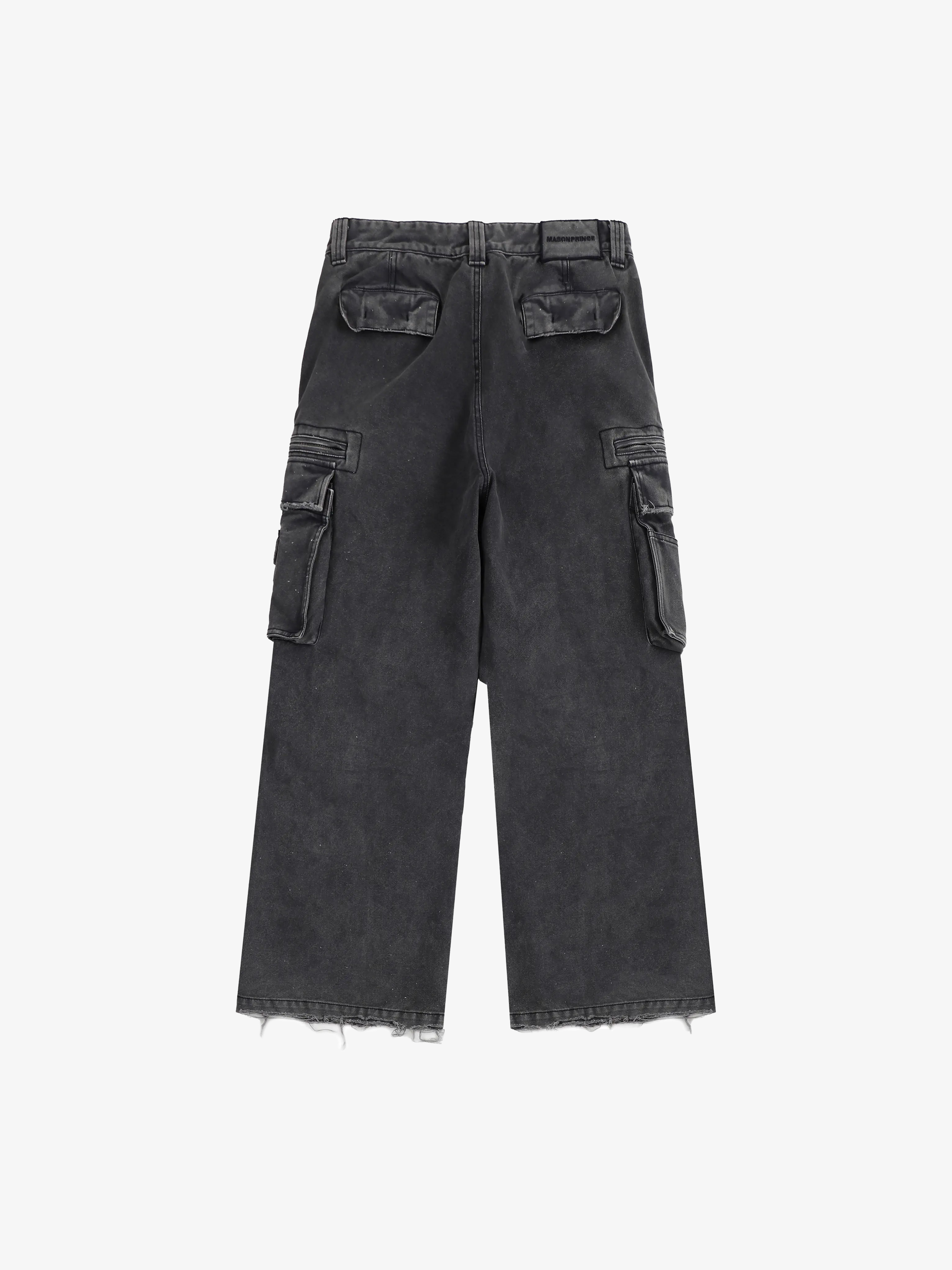 Detailed Riche Cargo Pants