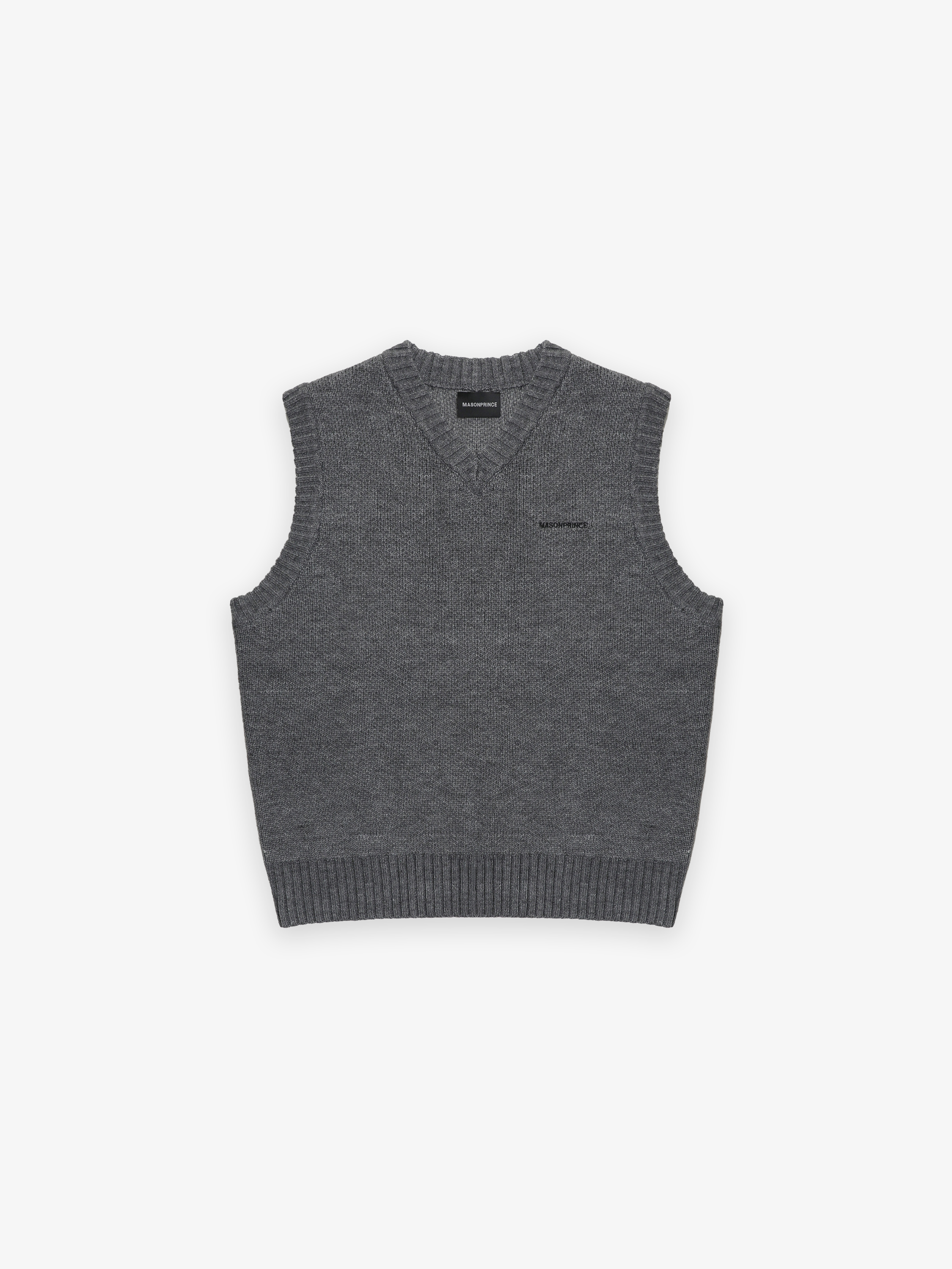 Winter Layered Wool V-Neck Vest