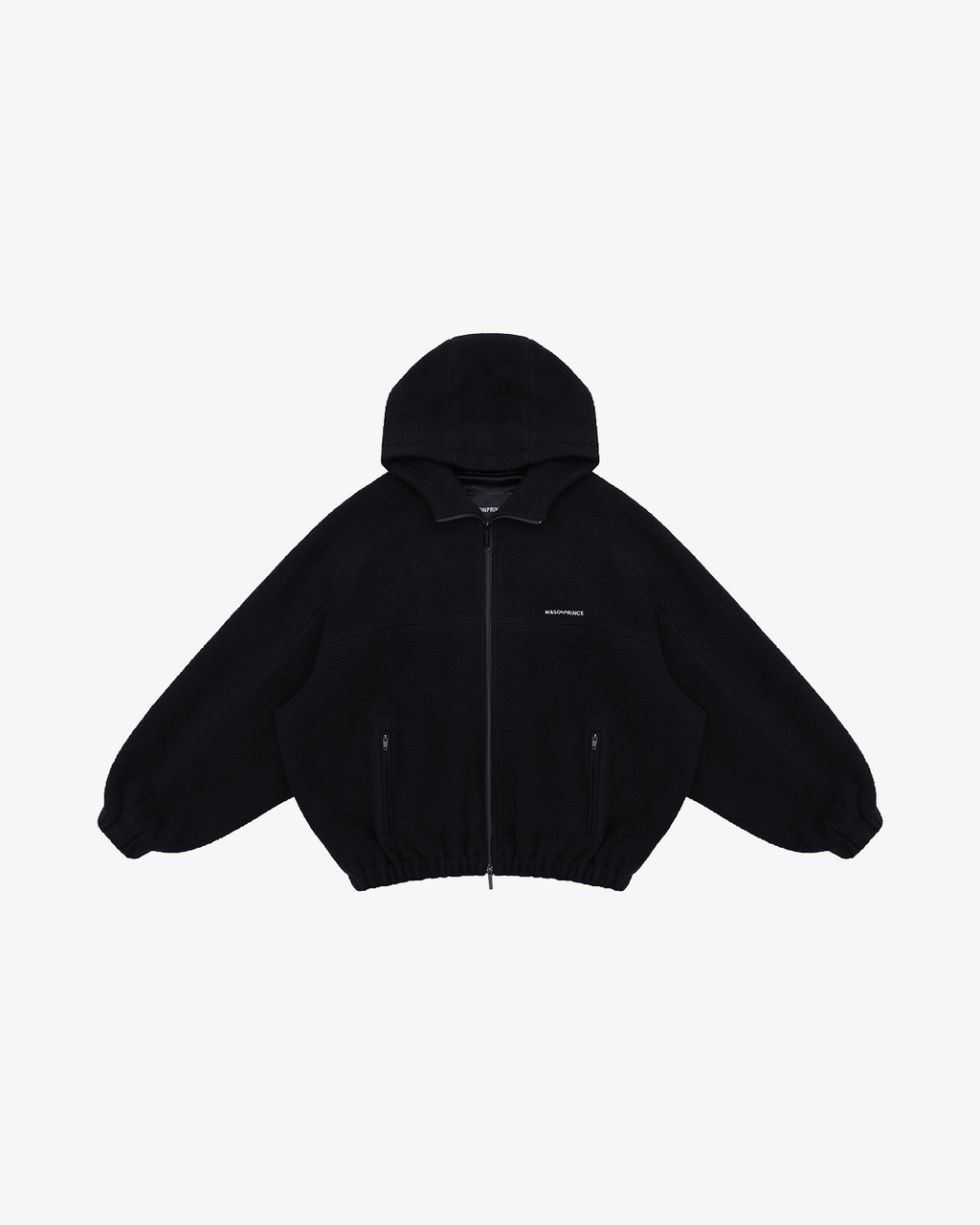 Anti-Static Sherpa Zip Hood Jacket