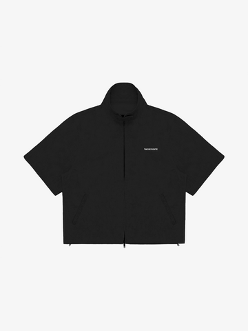 Mud-Dyed Lightweight Hiking Crop Jacket