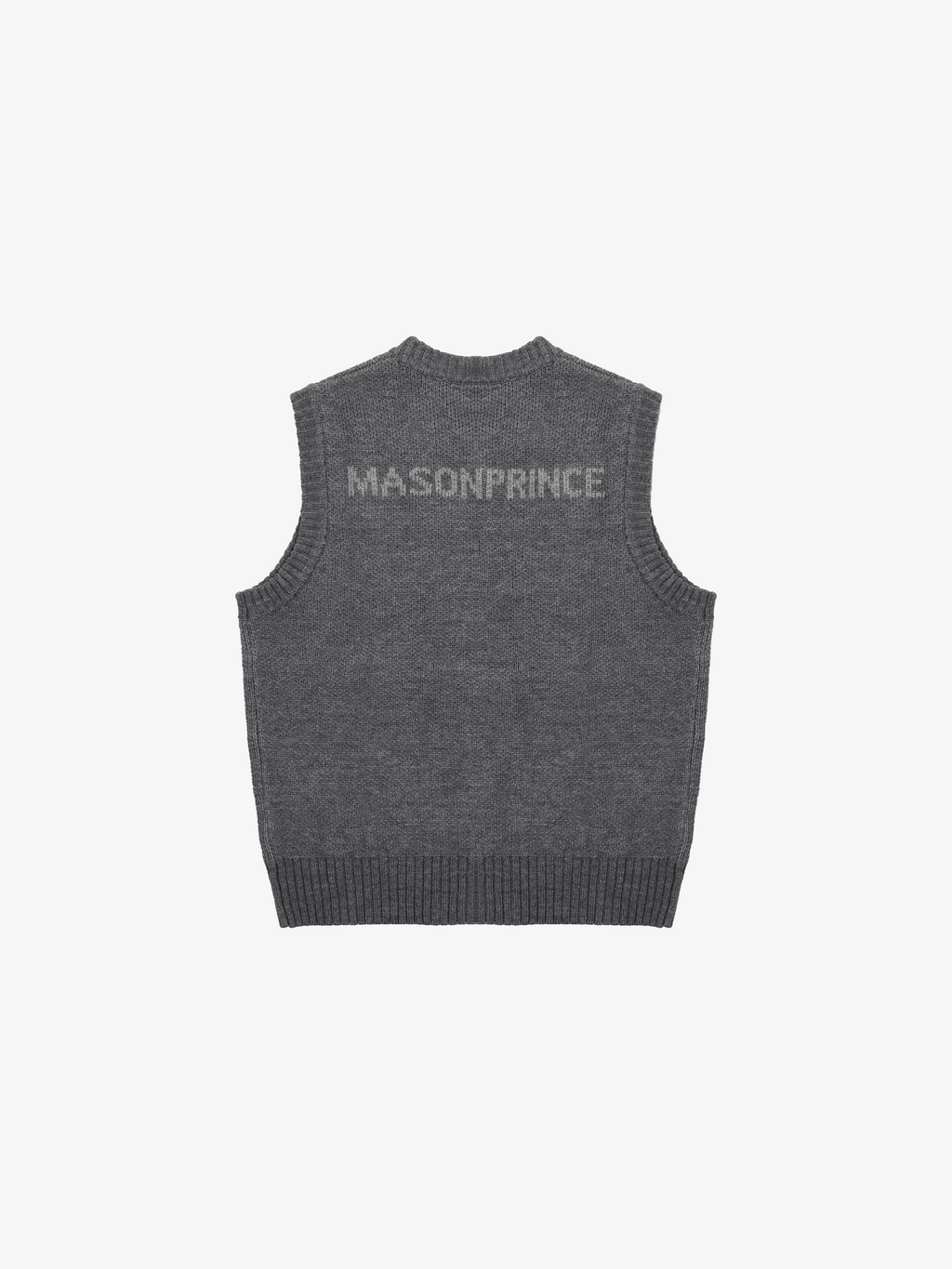 Winter Layered Wool V-Neck Vest