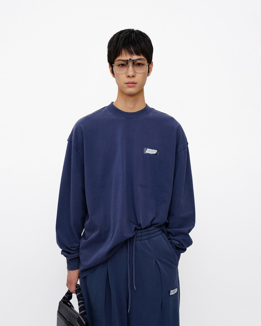 Double Series Heavyweight Long-Sleeve Tee