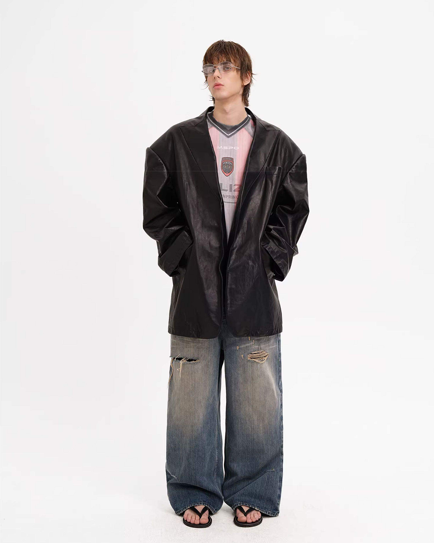 Allover Print Football Jersey