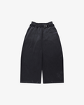Washed Wide-Leg  Belted Sweatpants