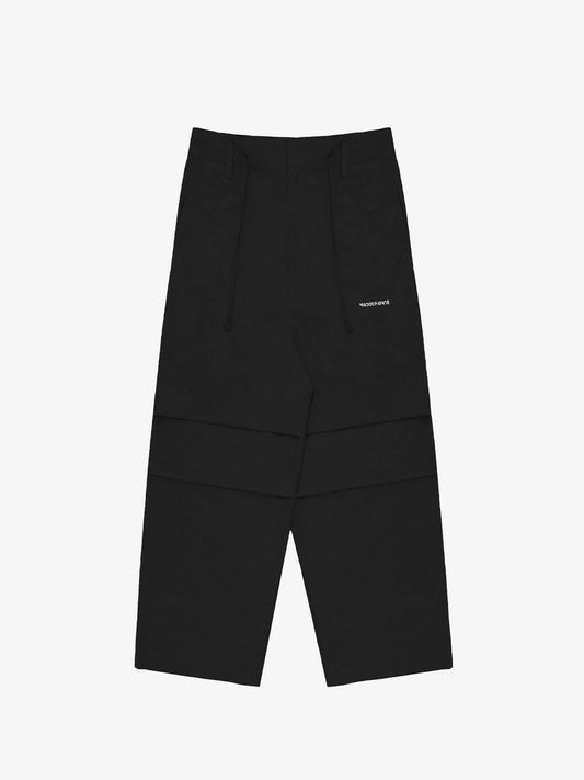 Mud-Dyed Lightweight Hiking Parachute Pants