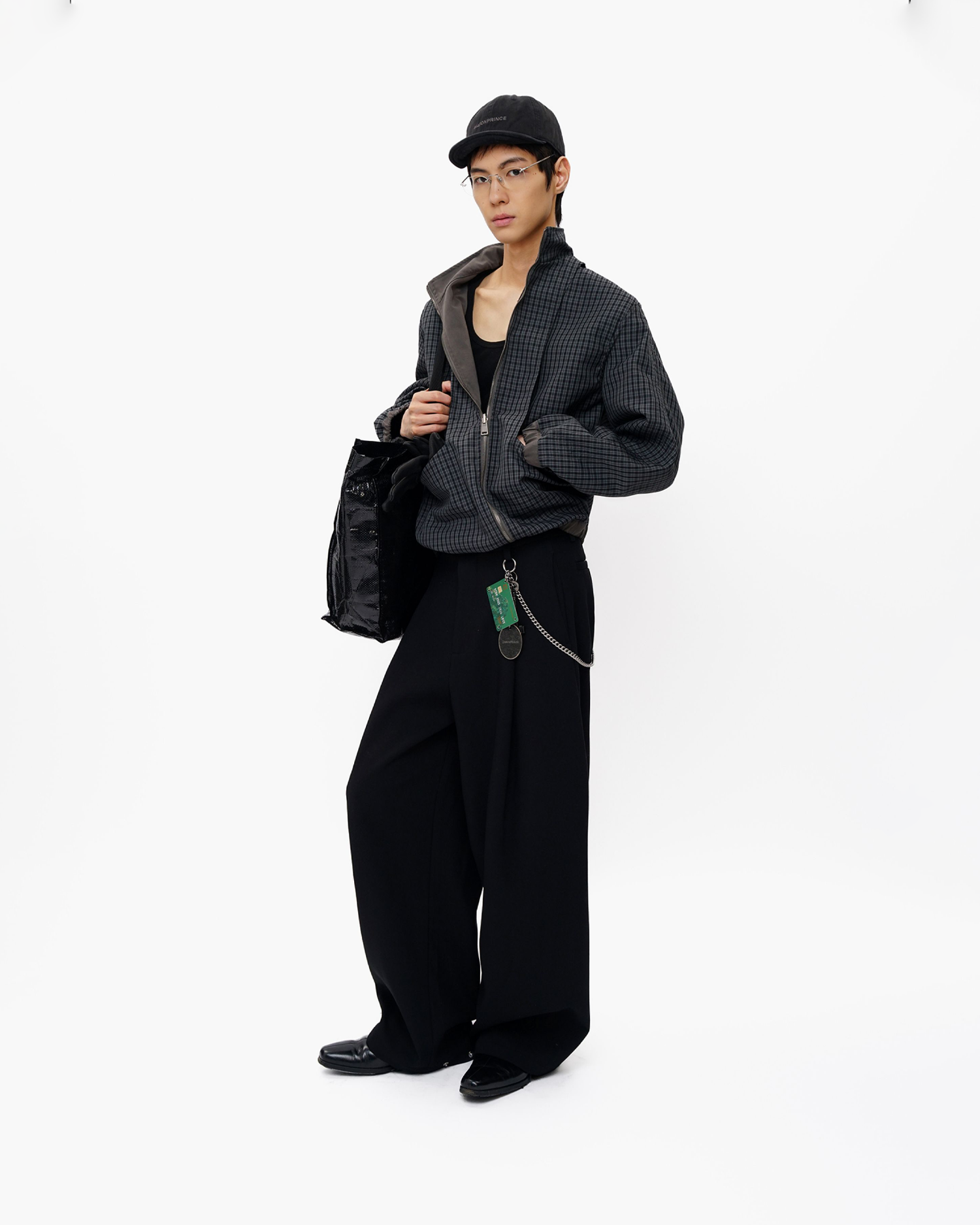 Classic Pleated Wide-Leg Trousers