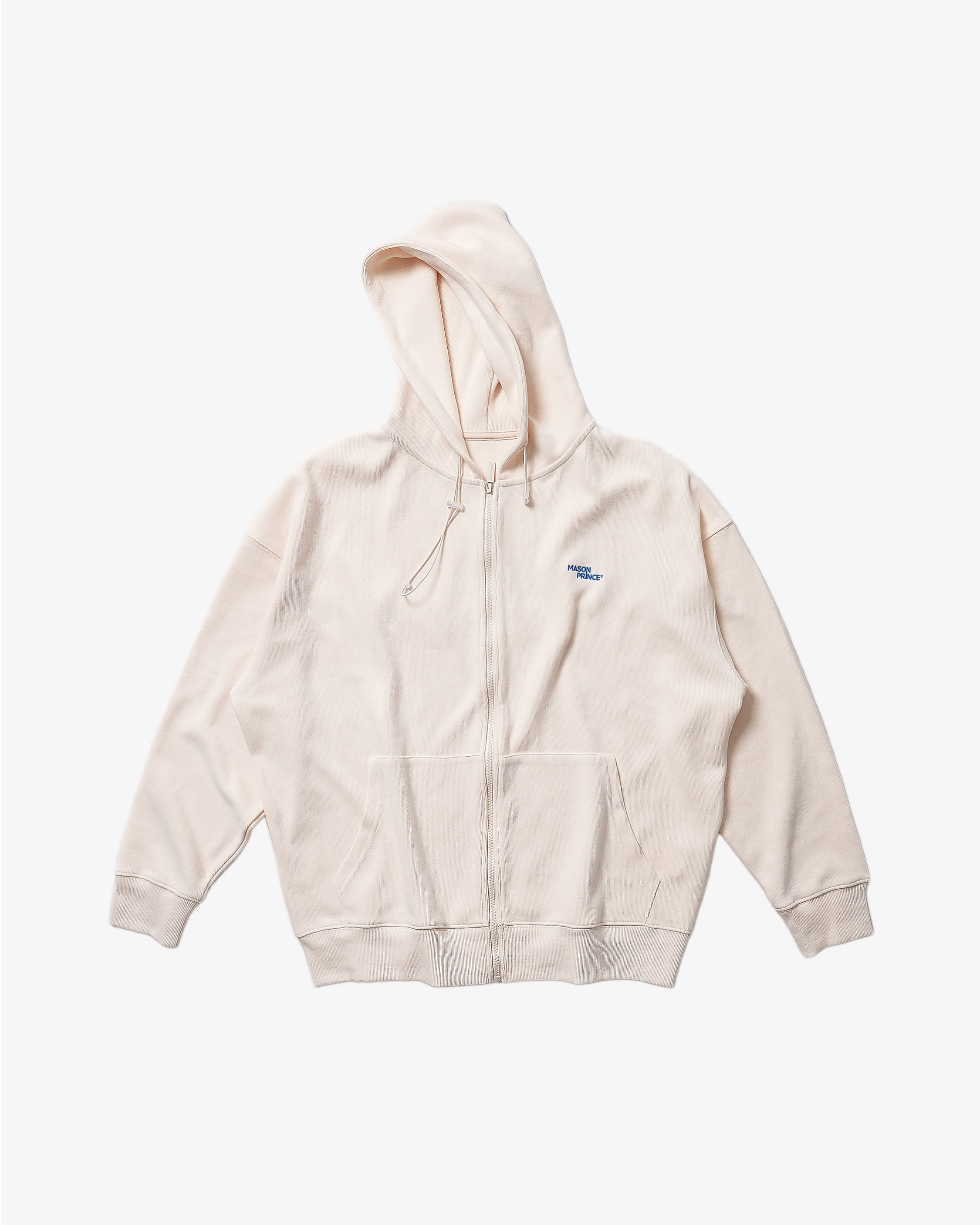 Vintage Oversized Zip Hoodie