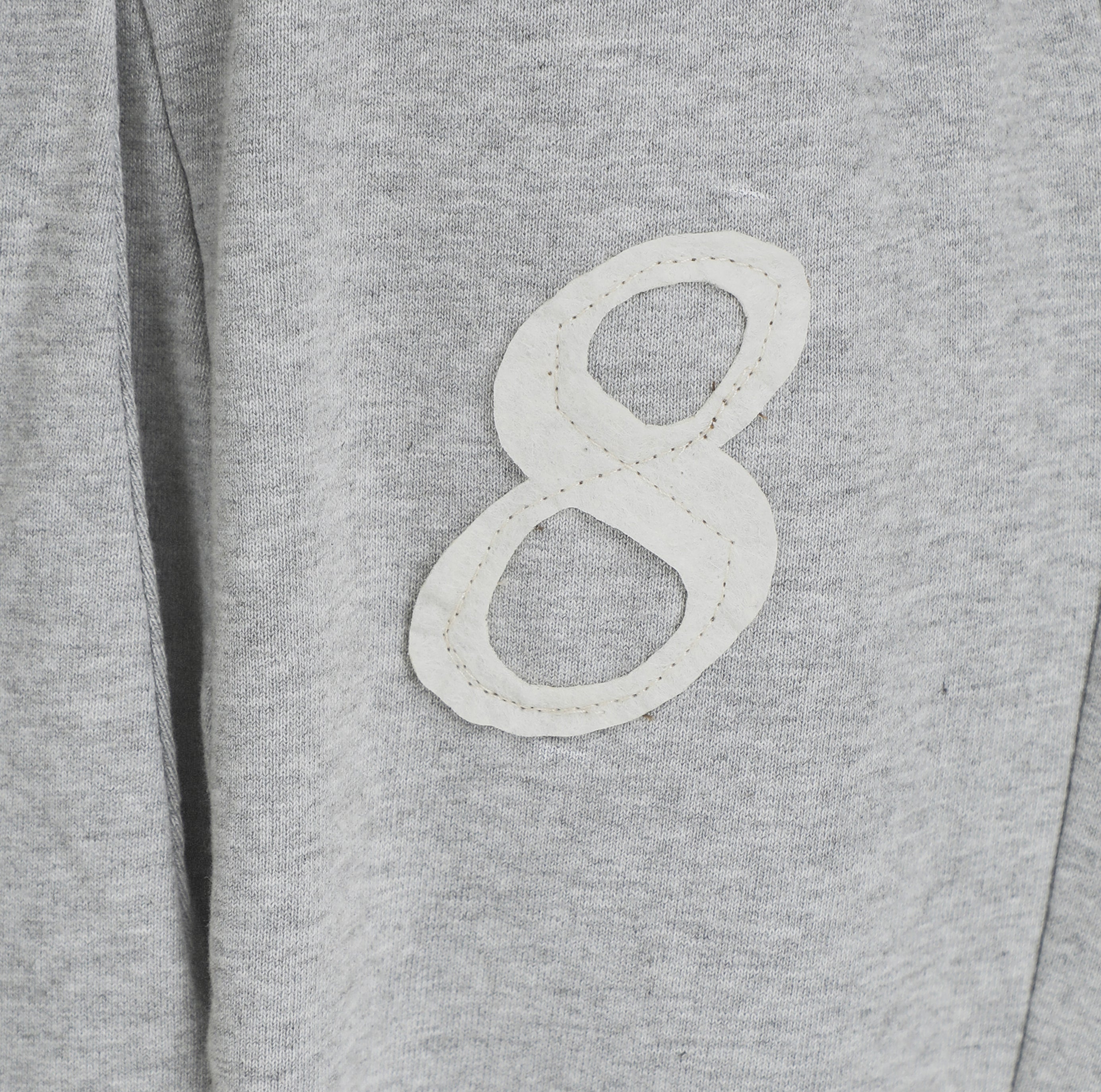 8 Patch Inverted Pleated Sweatpants