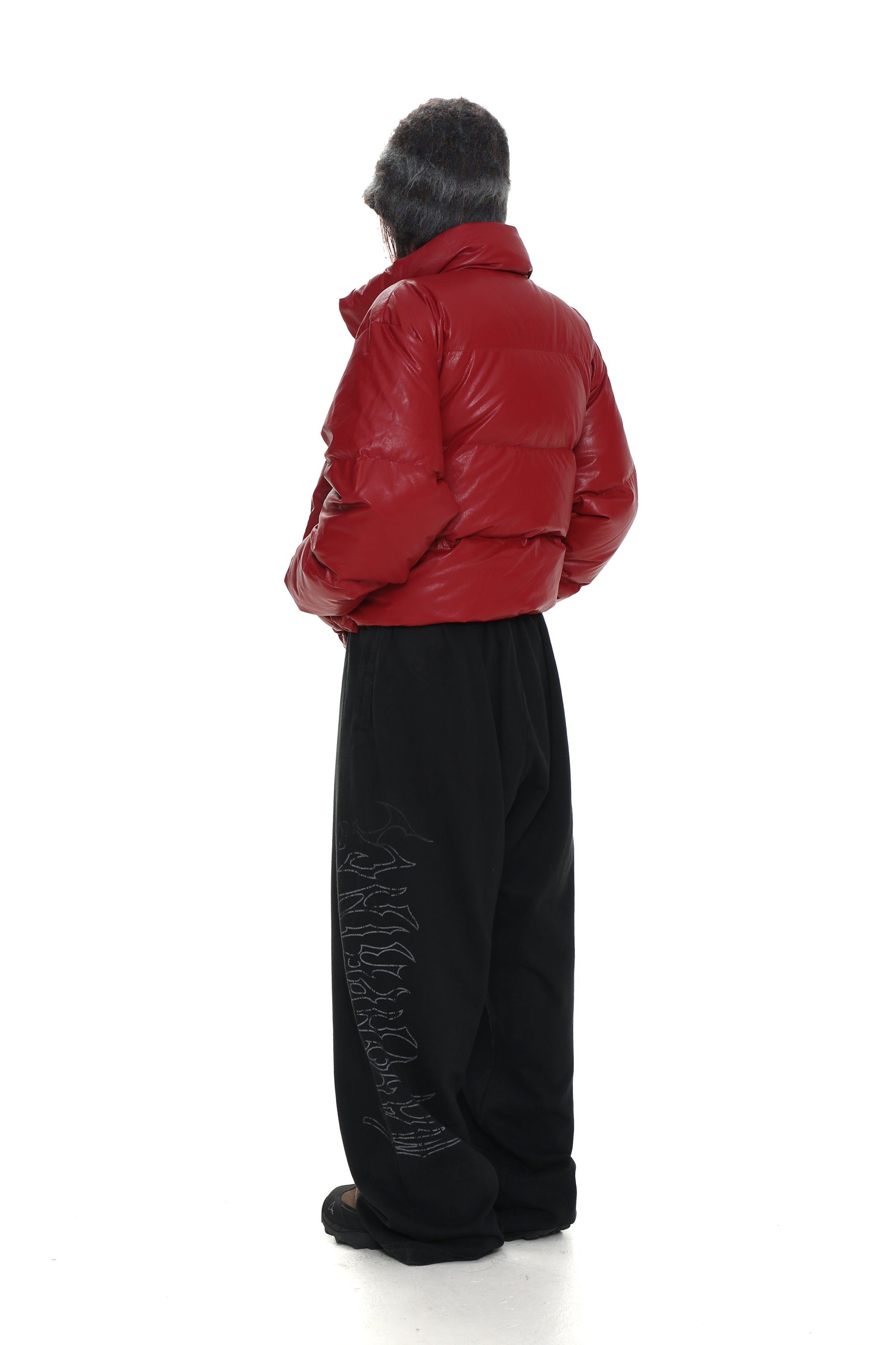 Short puffer jacket - Red