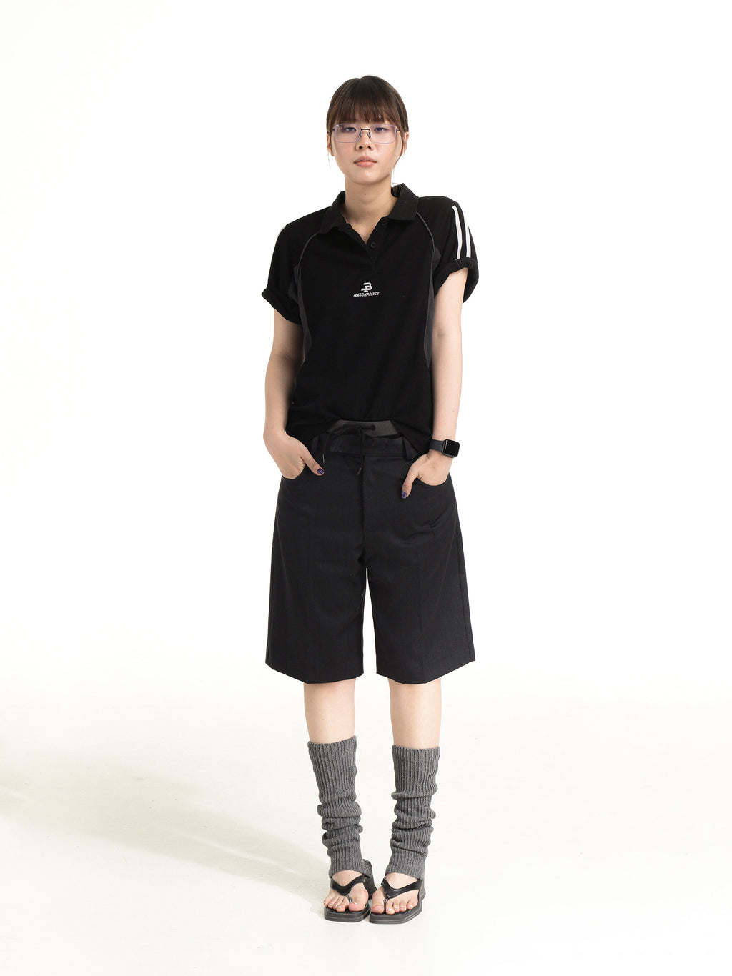 Knit retro polo - Shortsleeves