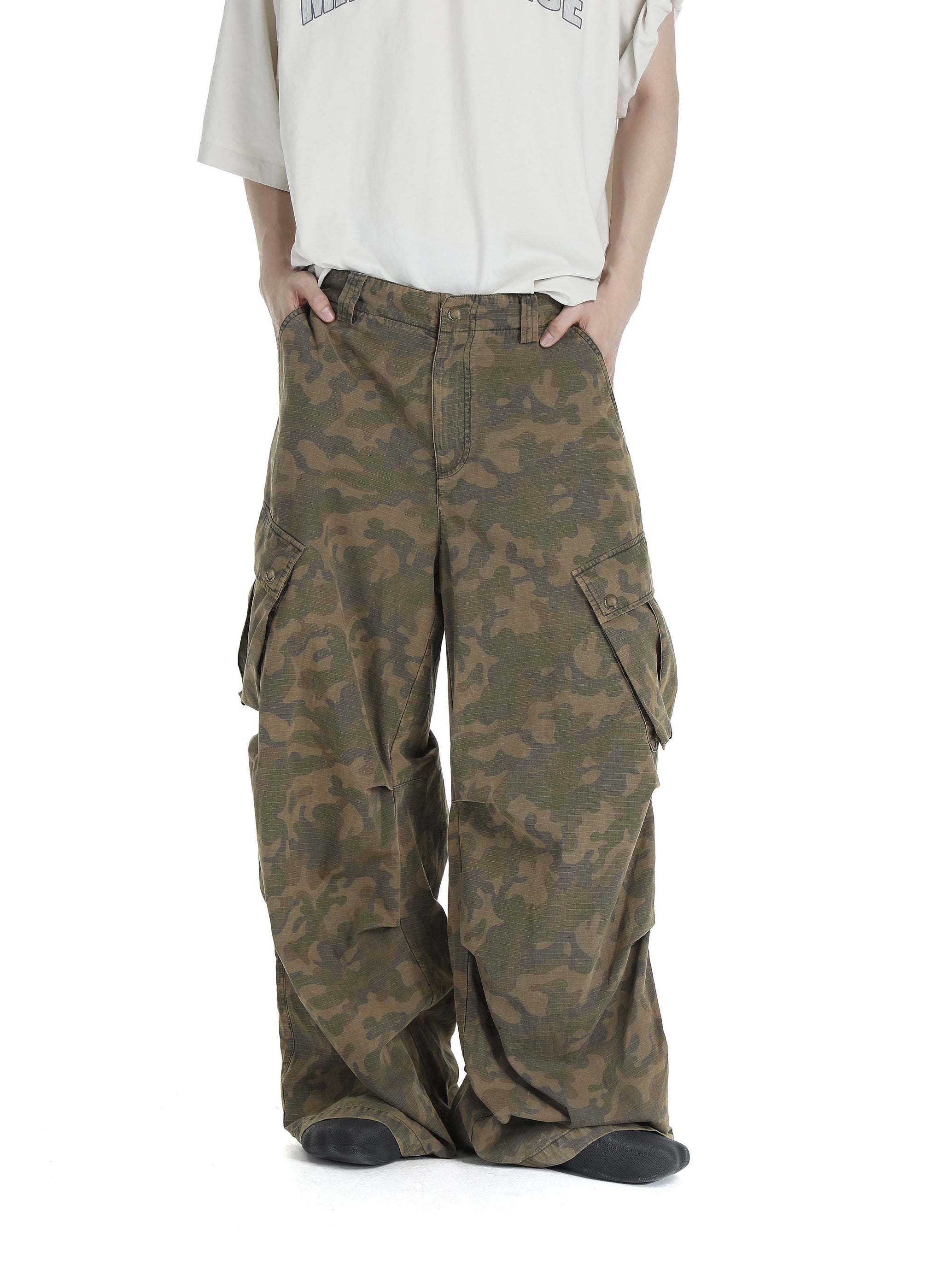 Camouflage Parachute Pants