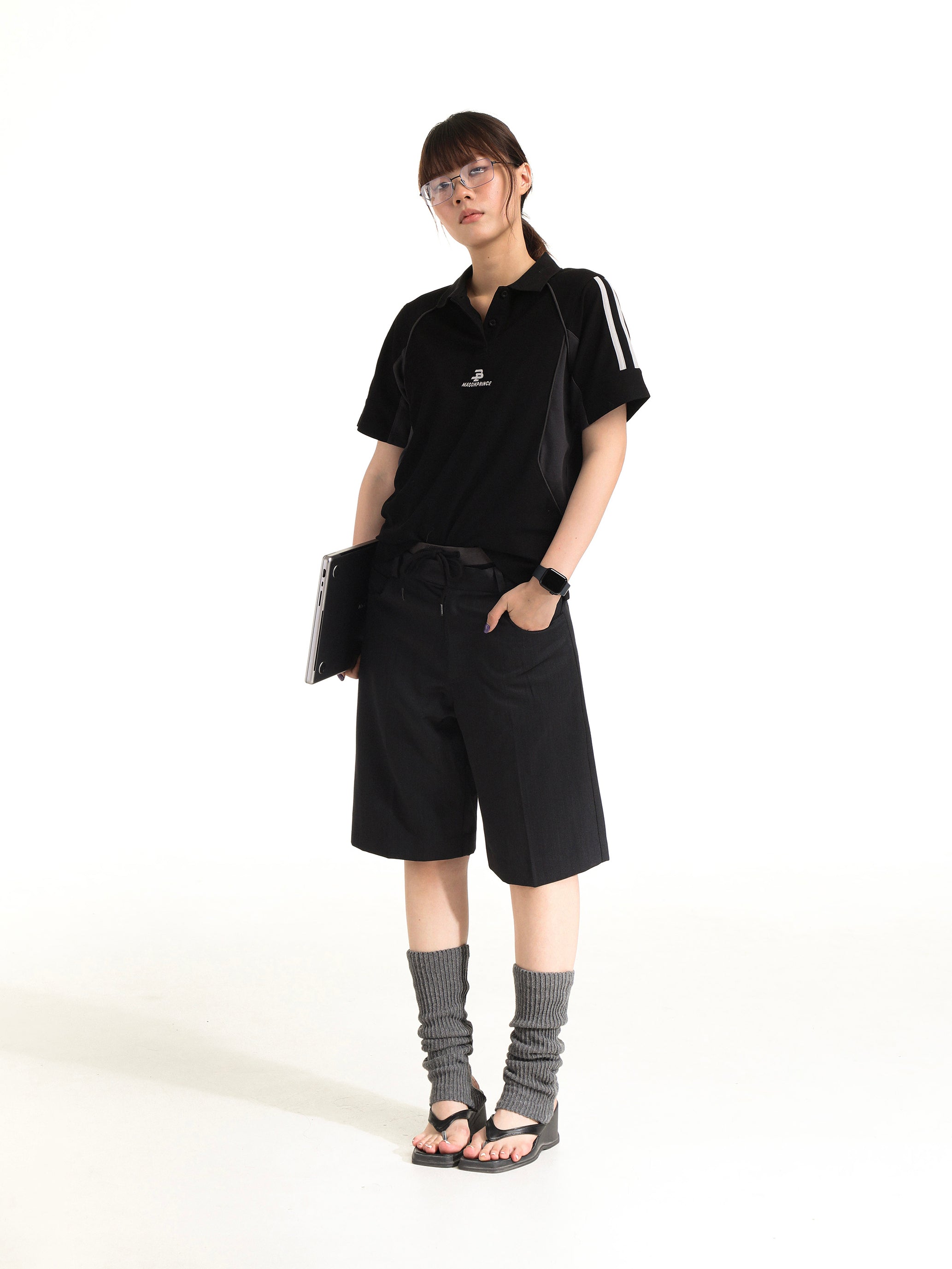 Knit retro polo - Shortsleeves